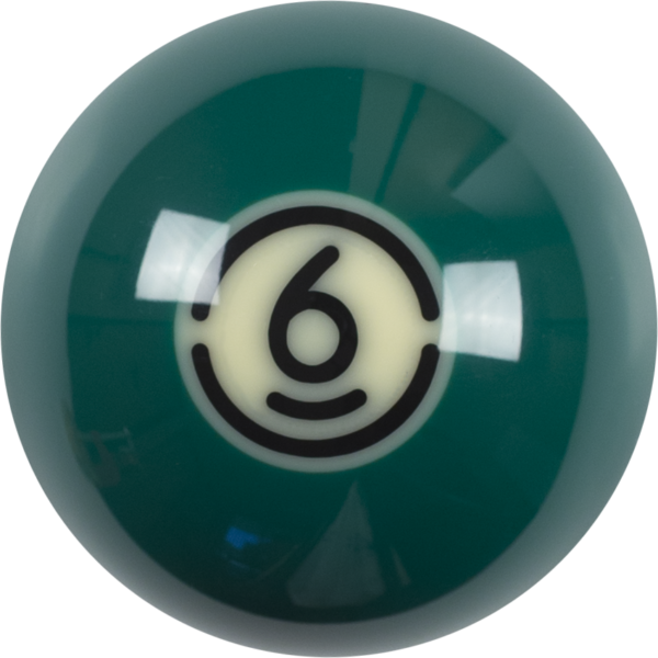 Aramith Tournament Replacement Ball – #6 | Golden Break Billiards